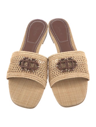 Simkhai Leather Slides