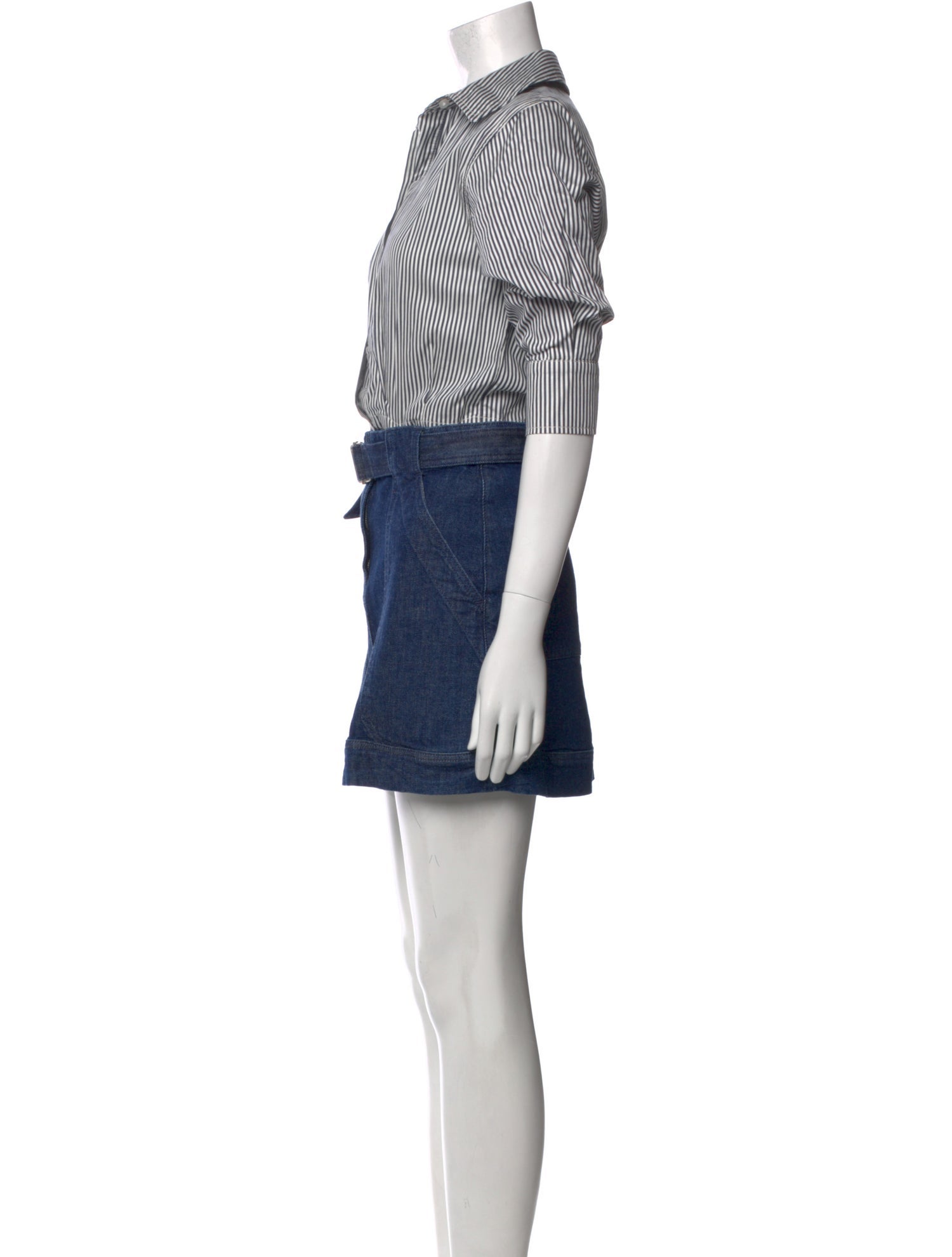 Simkhai Striped Mini Dress w/ Tags