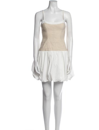 Simkhai Square Neckline Mini Dress