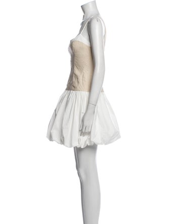 Simkhai Square Neckline Mini Dress