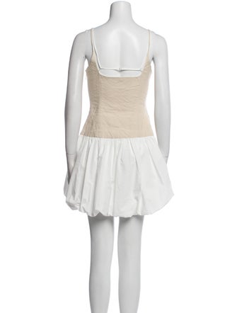 Simkhai Square Neckline Mini Dress