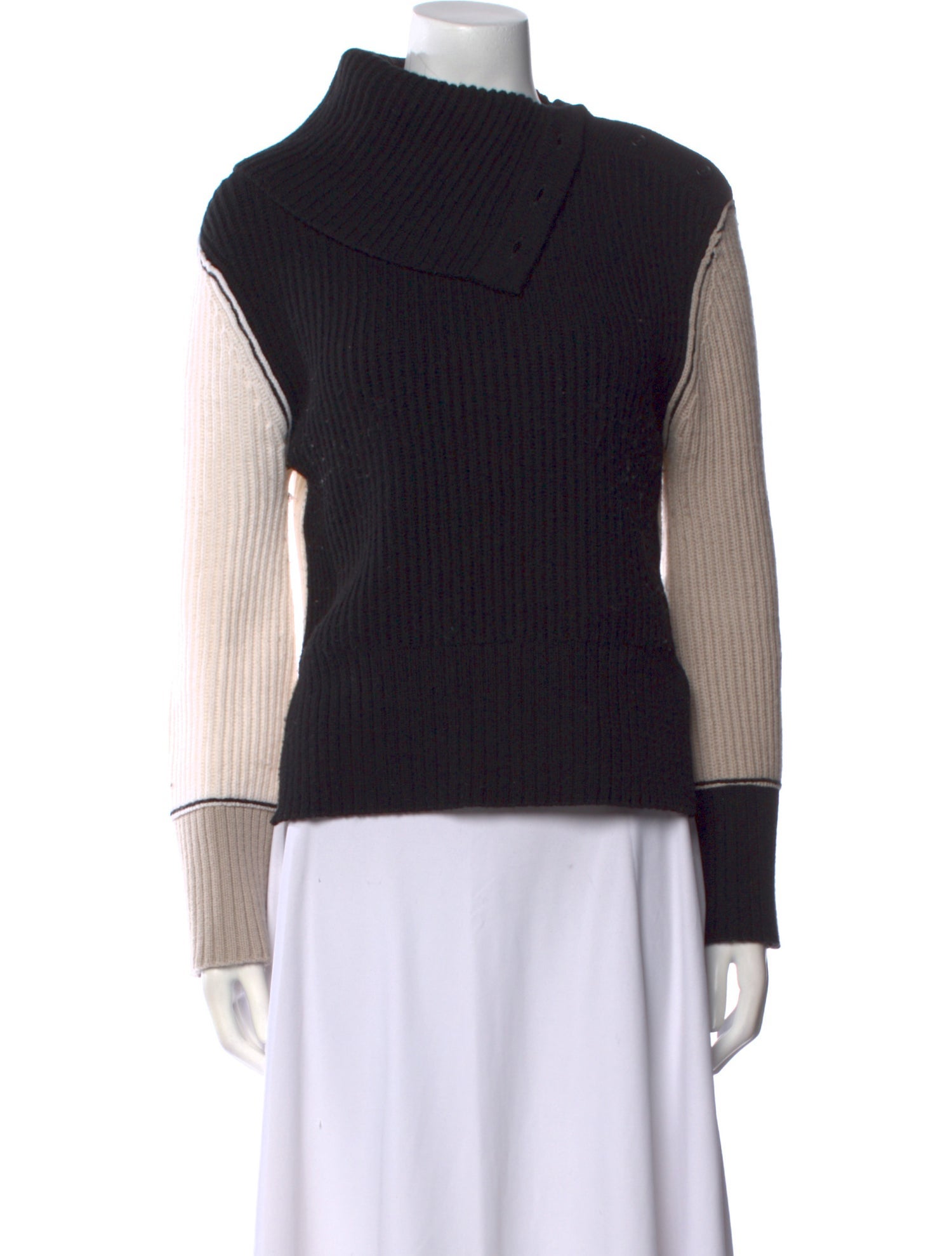 Simkhai Wool Mock Neck Sweater