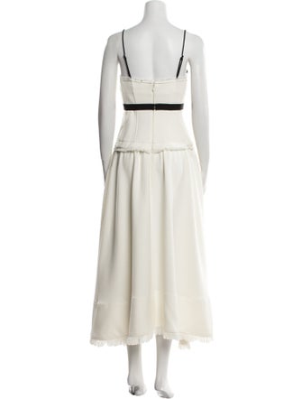 Simkhai Square Neckline Long Dress