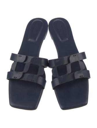 Simkhai Leather Slides