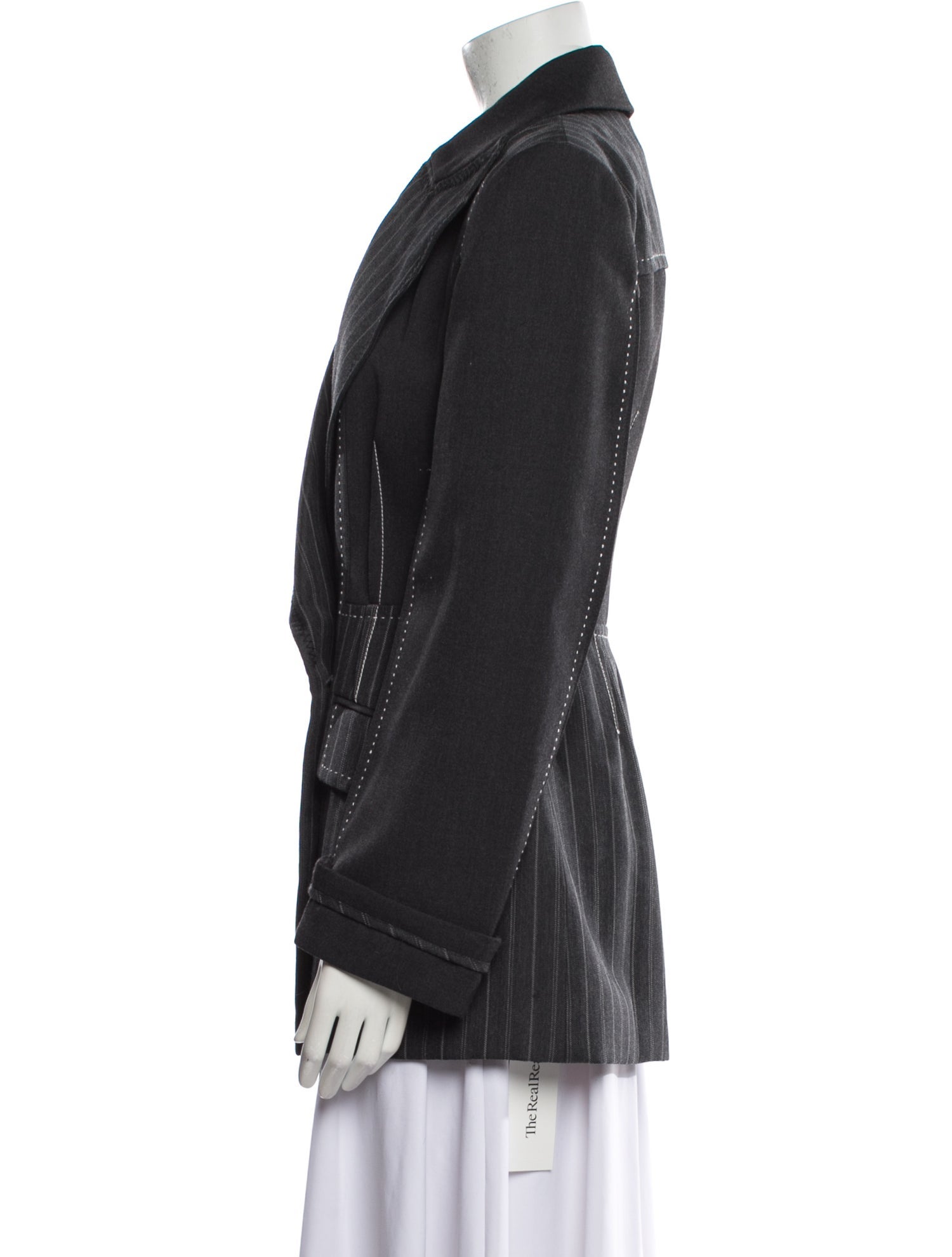 Simkhai Wool Plaid Print Peacoat w/ Tags