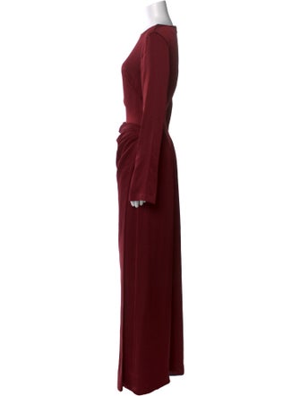 Simkhai Bateau Neckline Long Dress