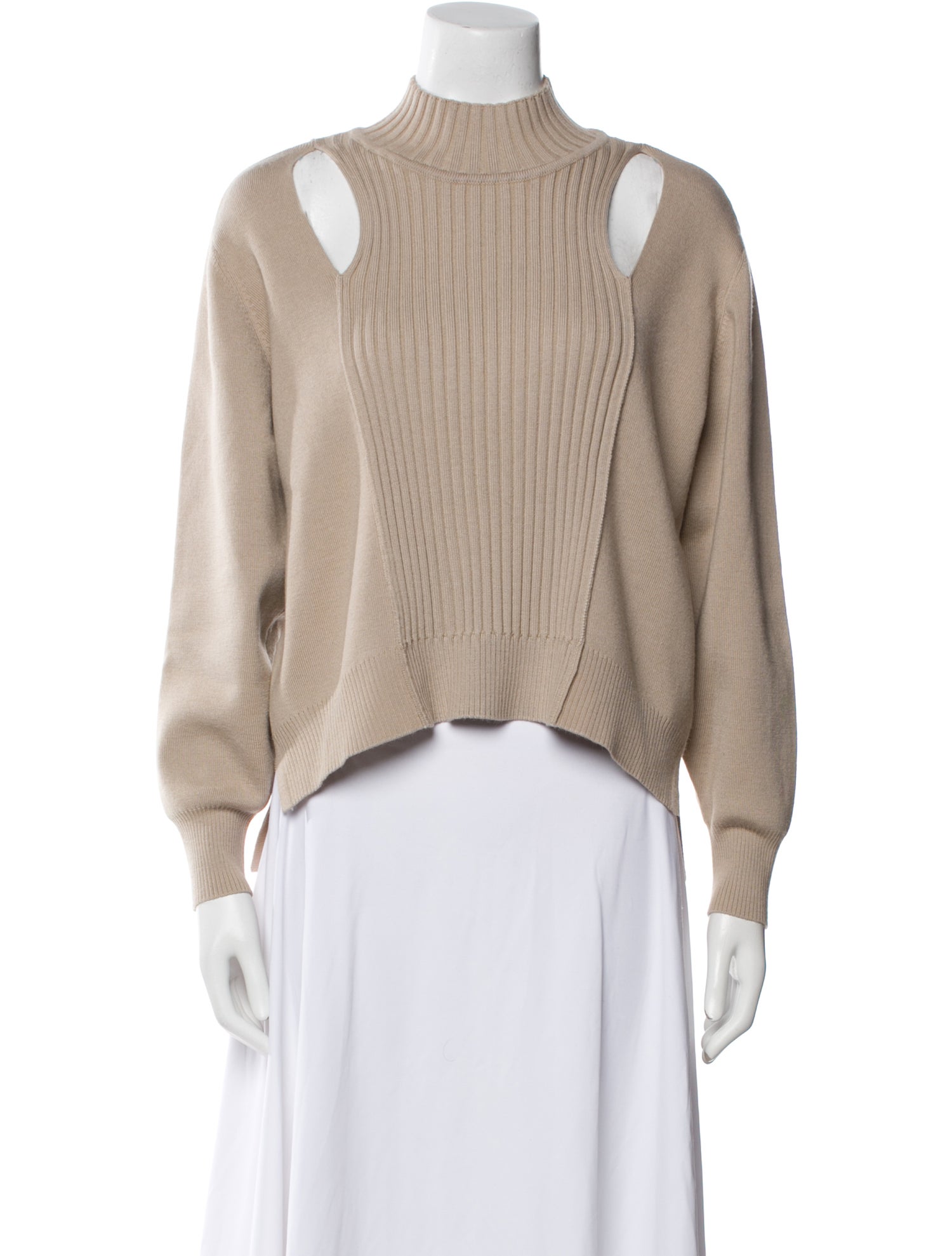 Simkhai Wool Mock Neck Sweater