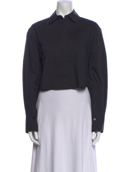 Simkhai Long Sleeve Crop Top