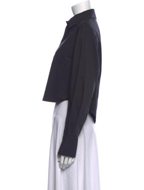 Simkhai Long Sleeve Crop Top