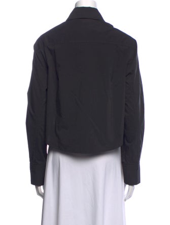 Simkhai Long Sleeve Crop Top