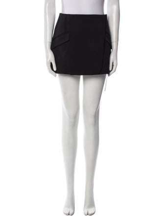 Simkhai Pleated Accents Mini Skirt