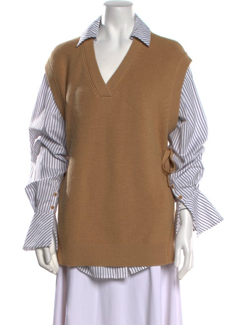 Simkhai Wool V-Neck Sweater