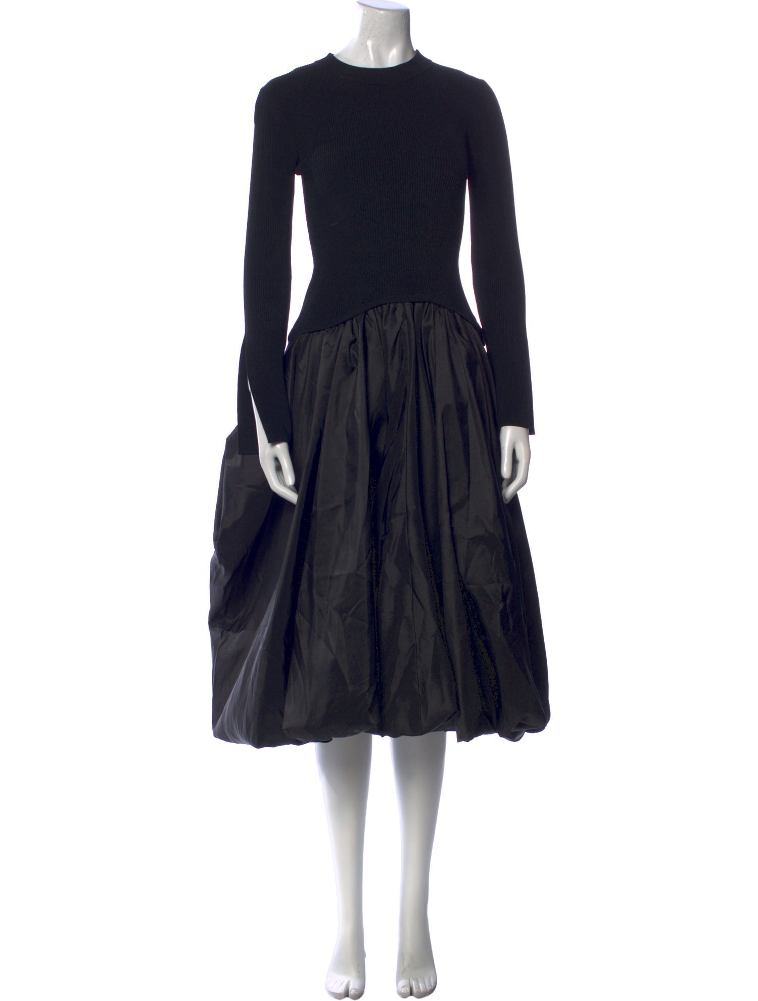 Simkhai Crew Neck Midi Length Dress