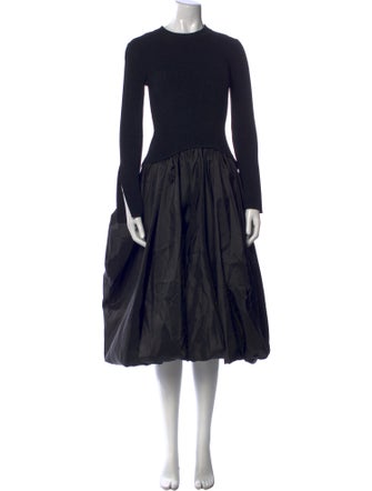 Simkhai Crew Neck Midi Length Dress