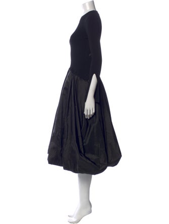 Simkhai Crew Neck Midi Length Dress