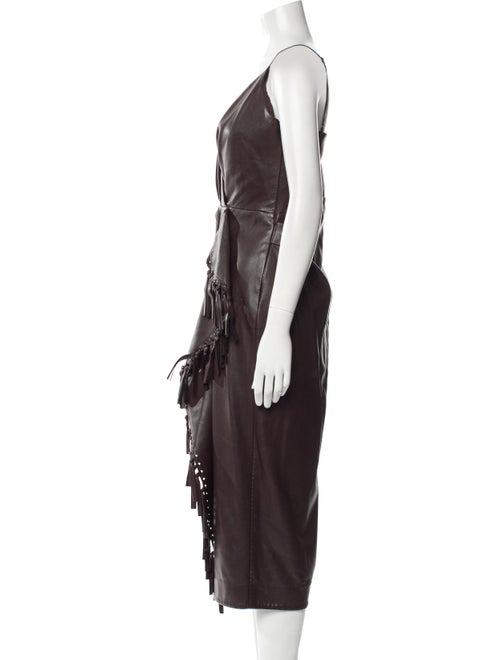 Simkhai V-Neck Midi Length Dress