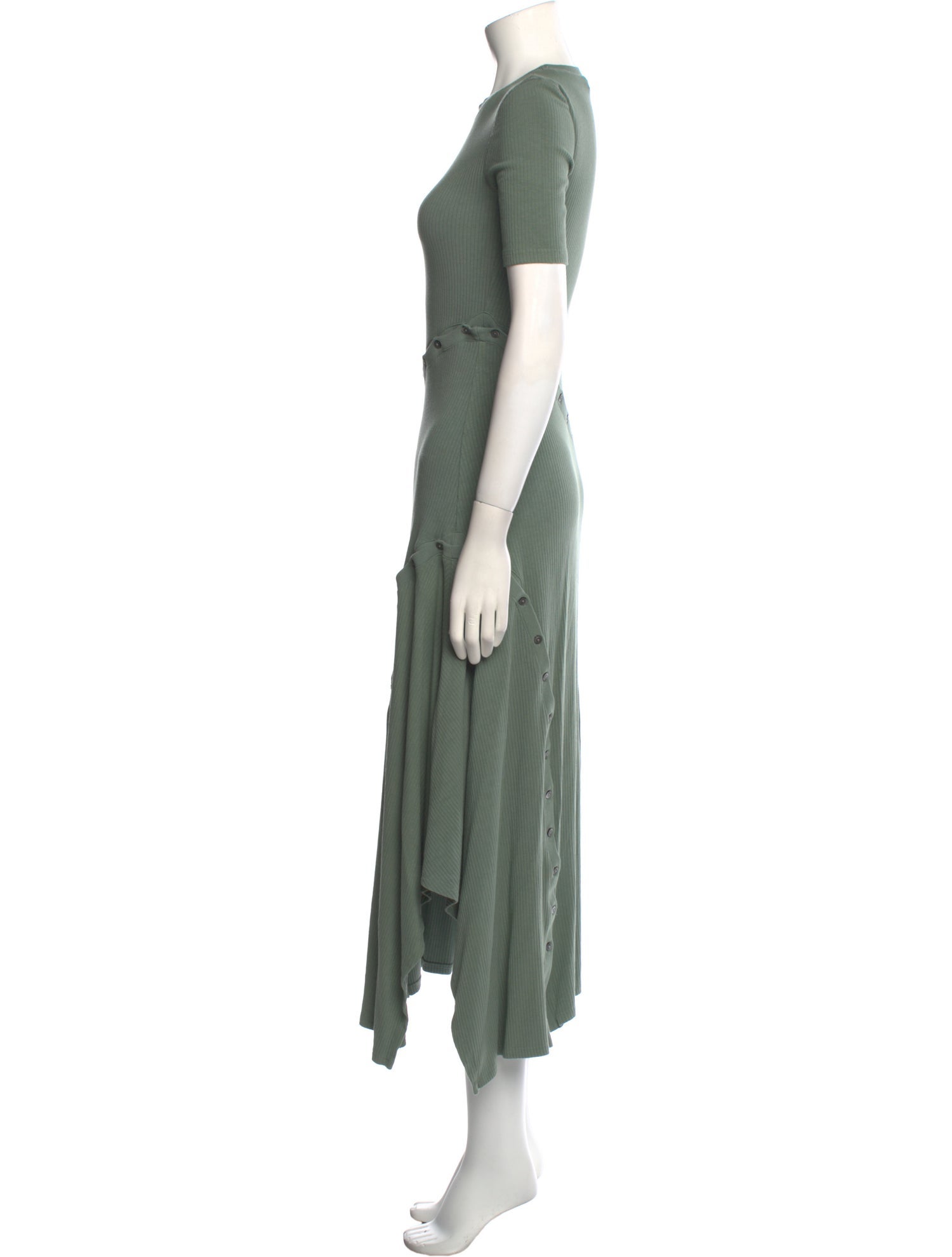 Simkhai Crew Neck Long Dress