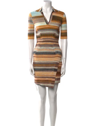 Simkhai Striped Mini Dress