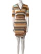 Simkhai Striped Mini Dress