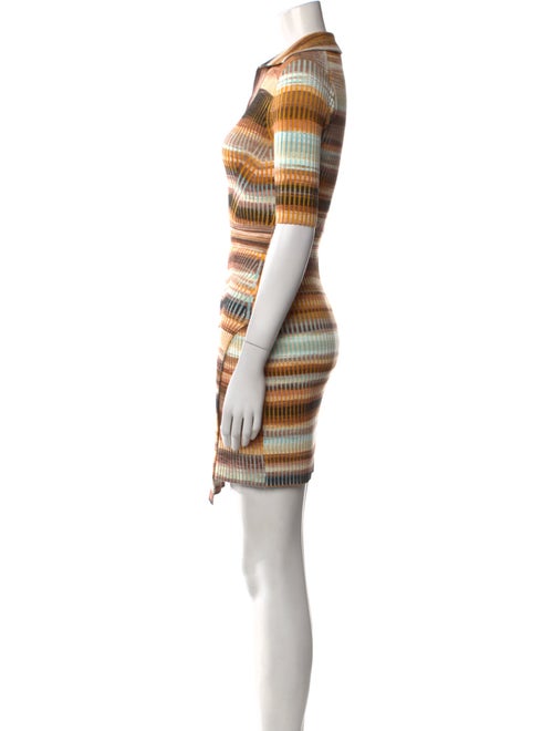 Simkhai Striped Mini Dress