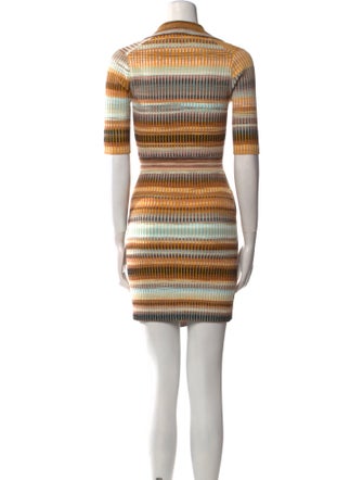 Simkhai Striped Mini Dress