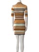 Simkhai Striped Mini Dress