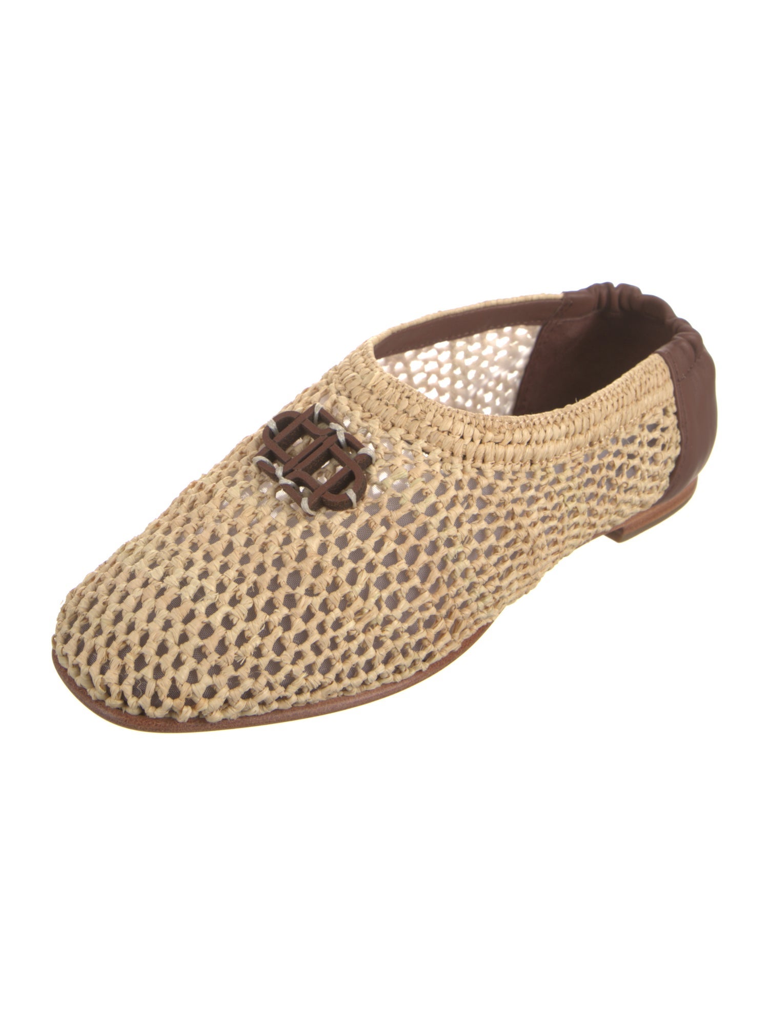 Simkhai Leather Colorblock Pattern Oxfords w/ Tags