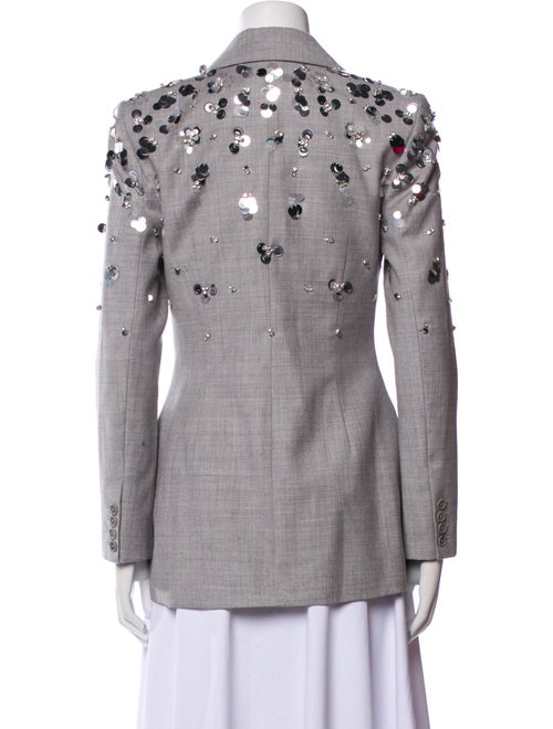 Simkhai Wool Printed Blazer