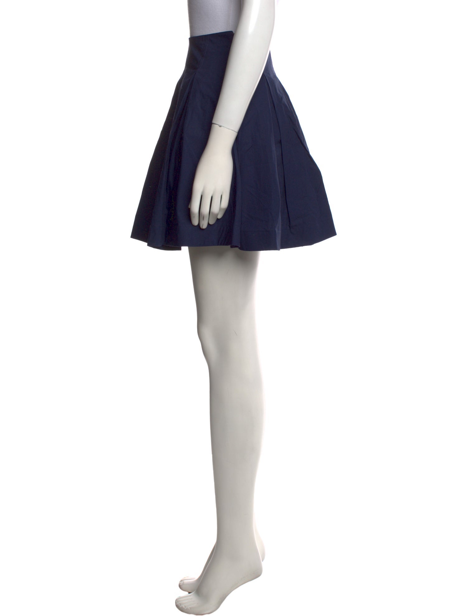 Simkhai Pleated Accents Mini Skirt