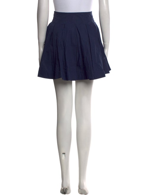 Simkhai Pleated Accents Mini Skirt