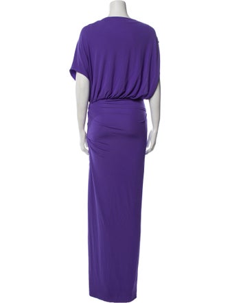 Simkhai Bateau Neckline Long Dress