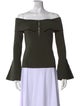 Simkhai Off-The-Shoulder Long Sleeve Top