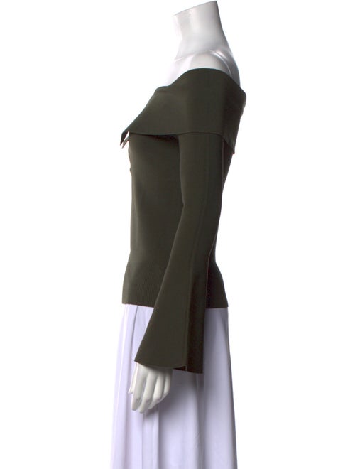 Simkhai Off-The-Shoulder Long Sleeve Top