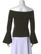 Simkhai Off-The-Shoulder Long Sleeve Top