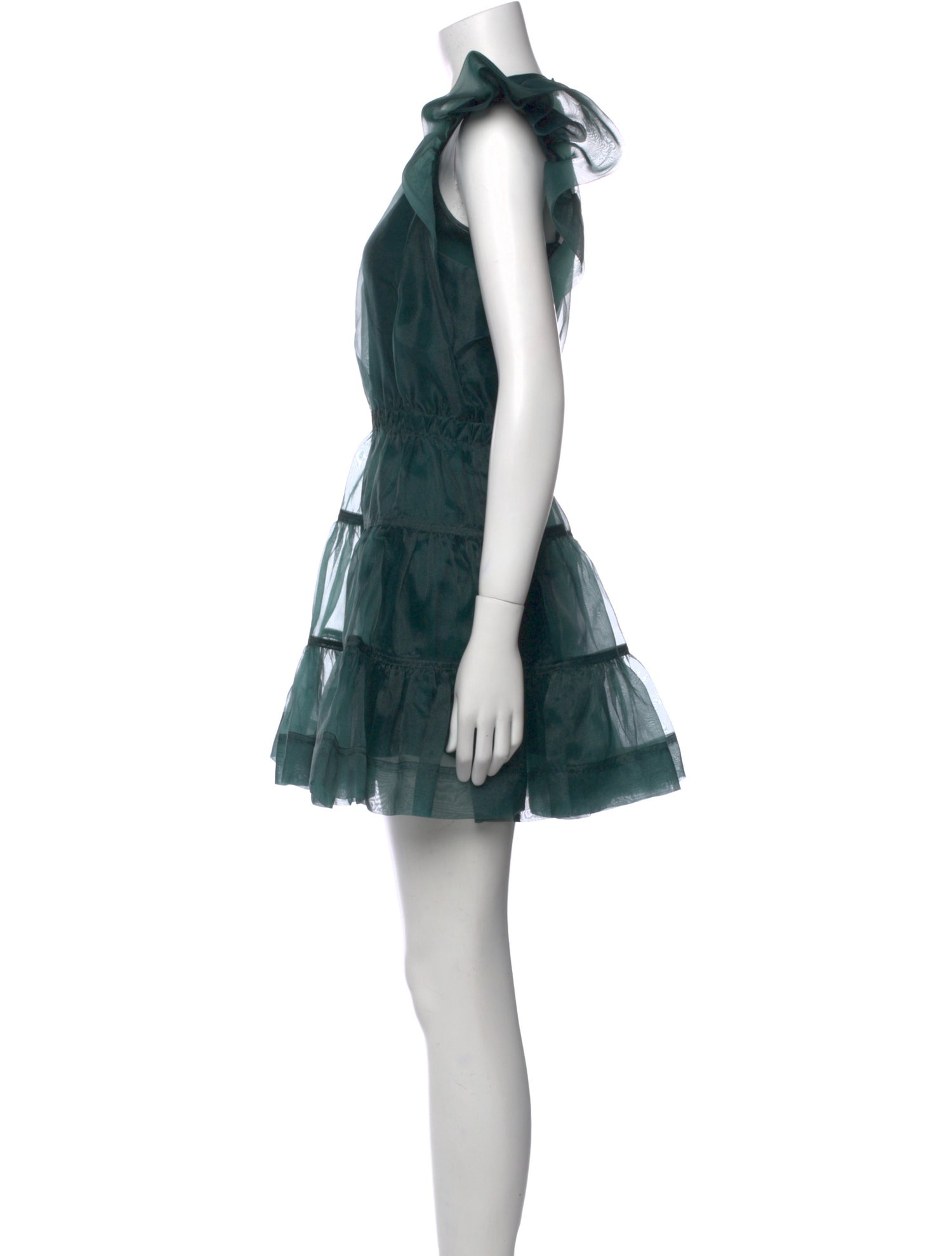 Simkhai Crew Neck Mini Dress