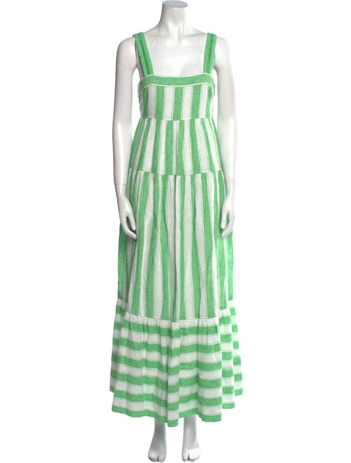 Simkhai Striped Long Dress