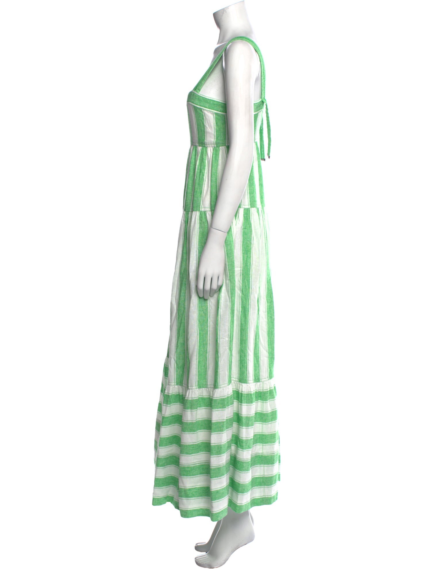 Simkhai Striped Long Dress