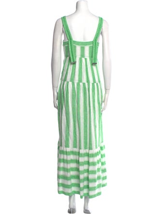 Simkhai Striped Long Dress
