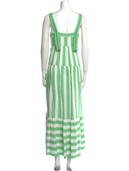 Simkhai Striped Long Dress