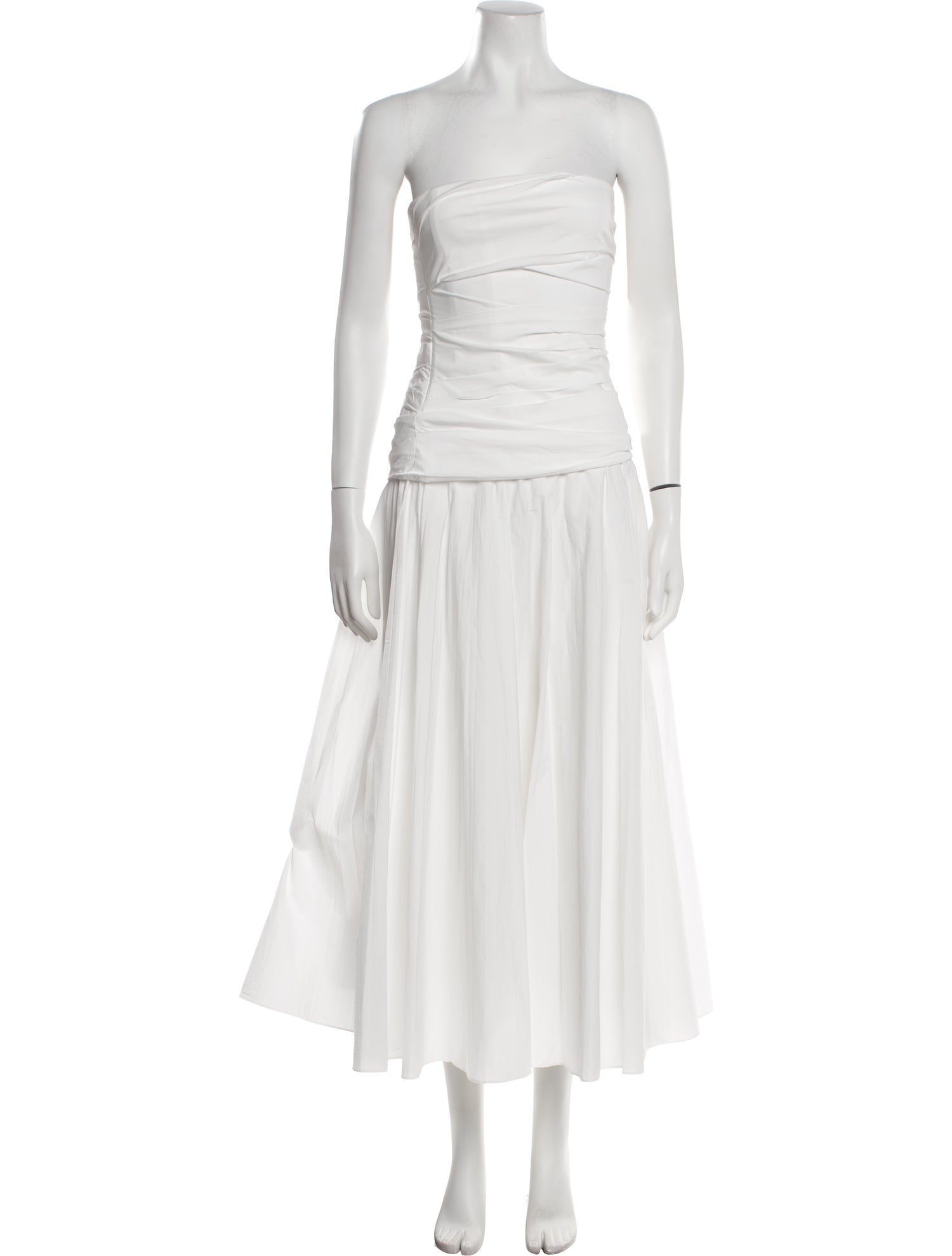 Simkhai Strapless Midi Length Dress