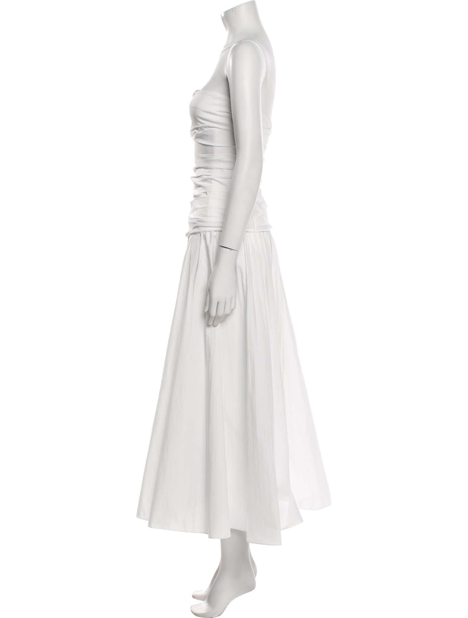 Simkhai Strapless Midi Length Dress