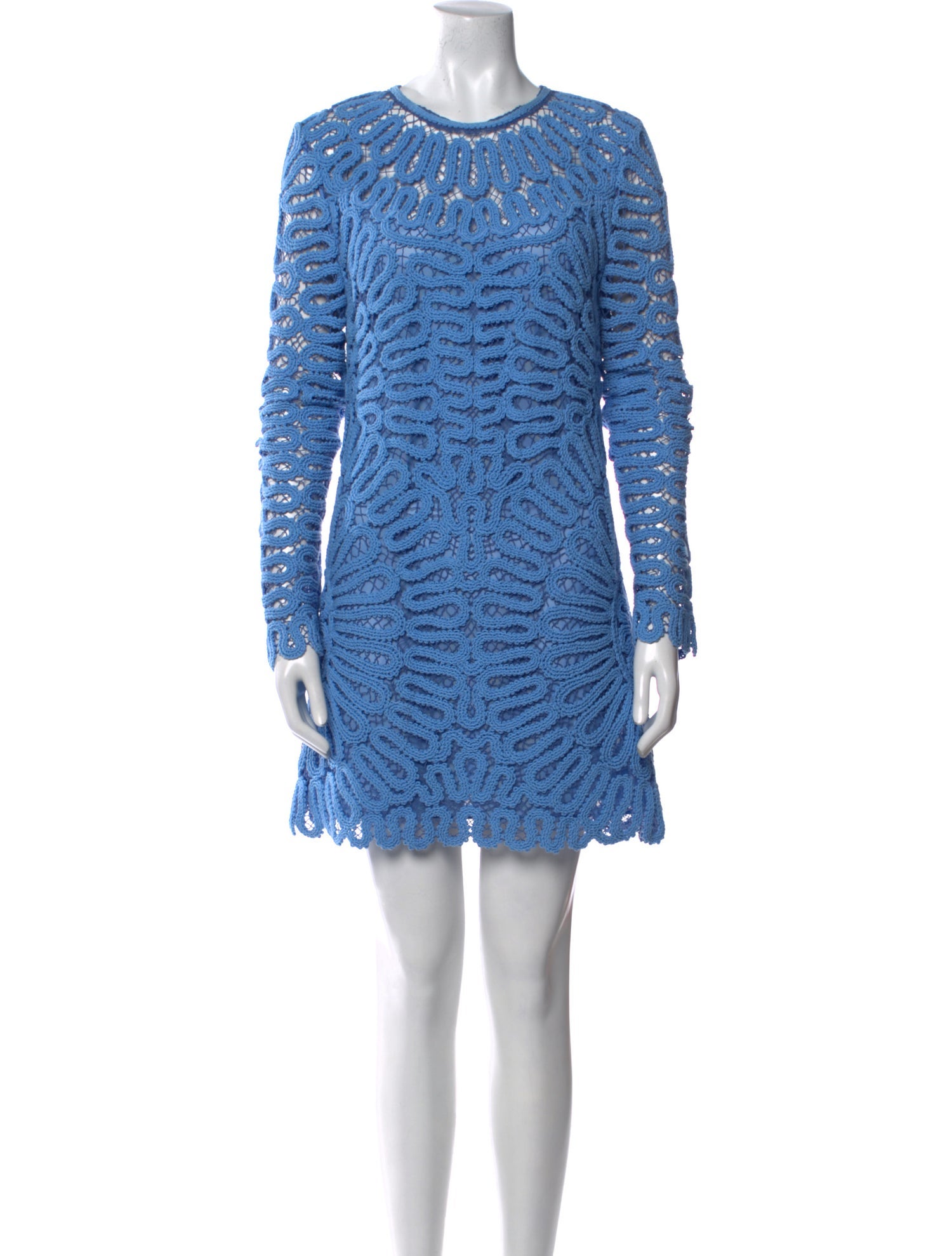 Simkhai Crew Neck Mini Dress