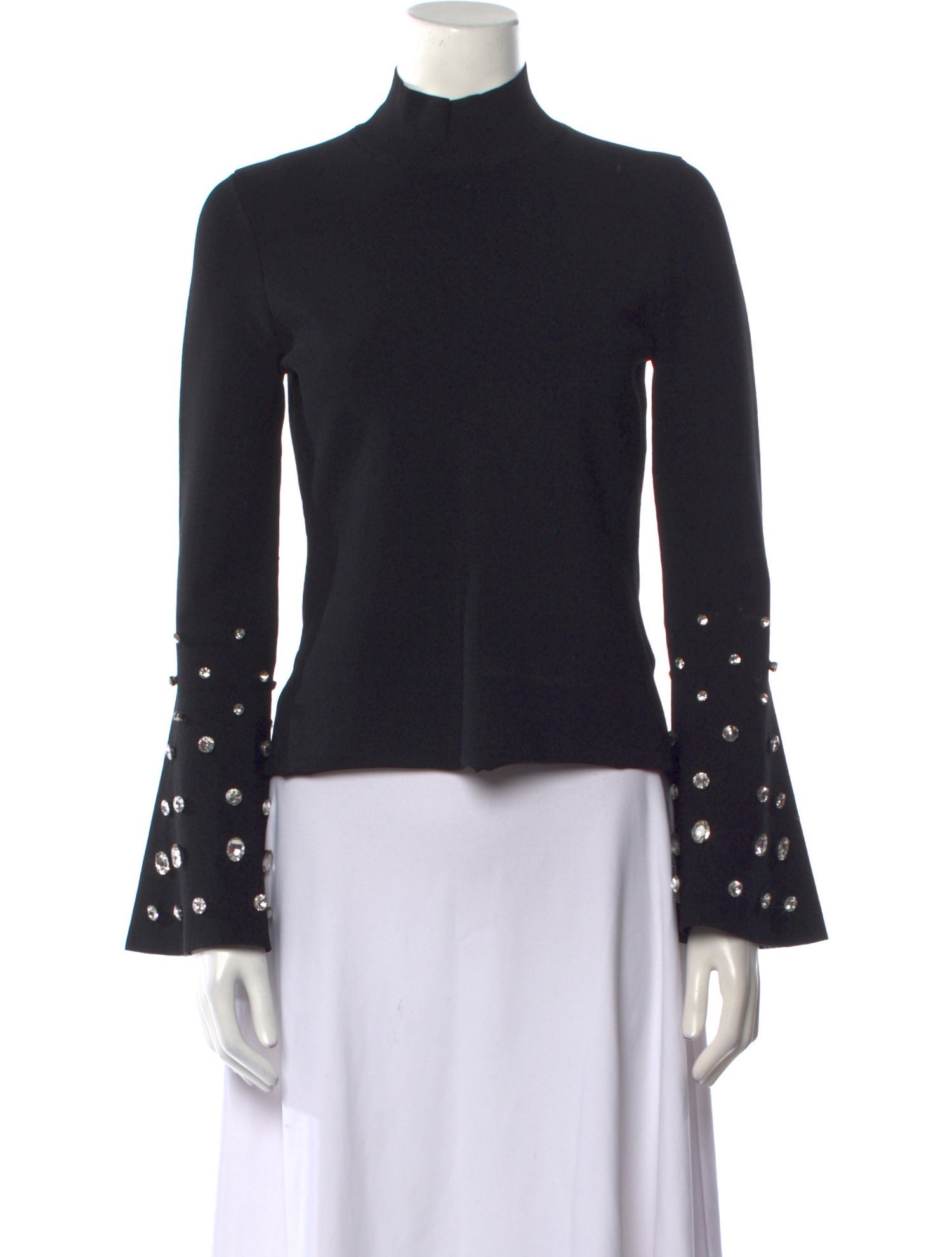 Simkhai Mock Neck Long Sleeve Top