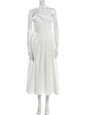 Simkhai Square Neckline Long Dress