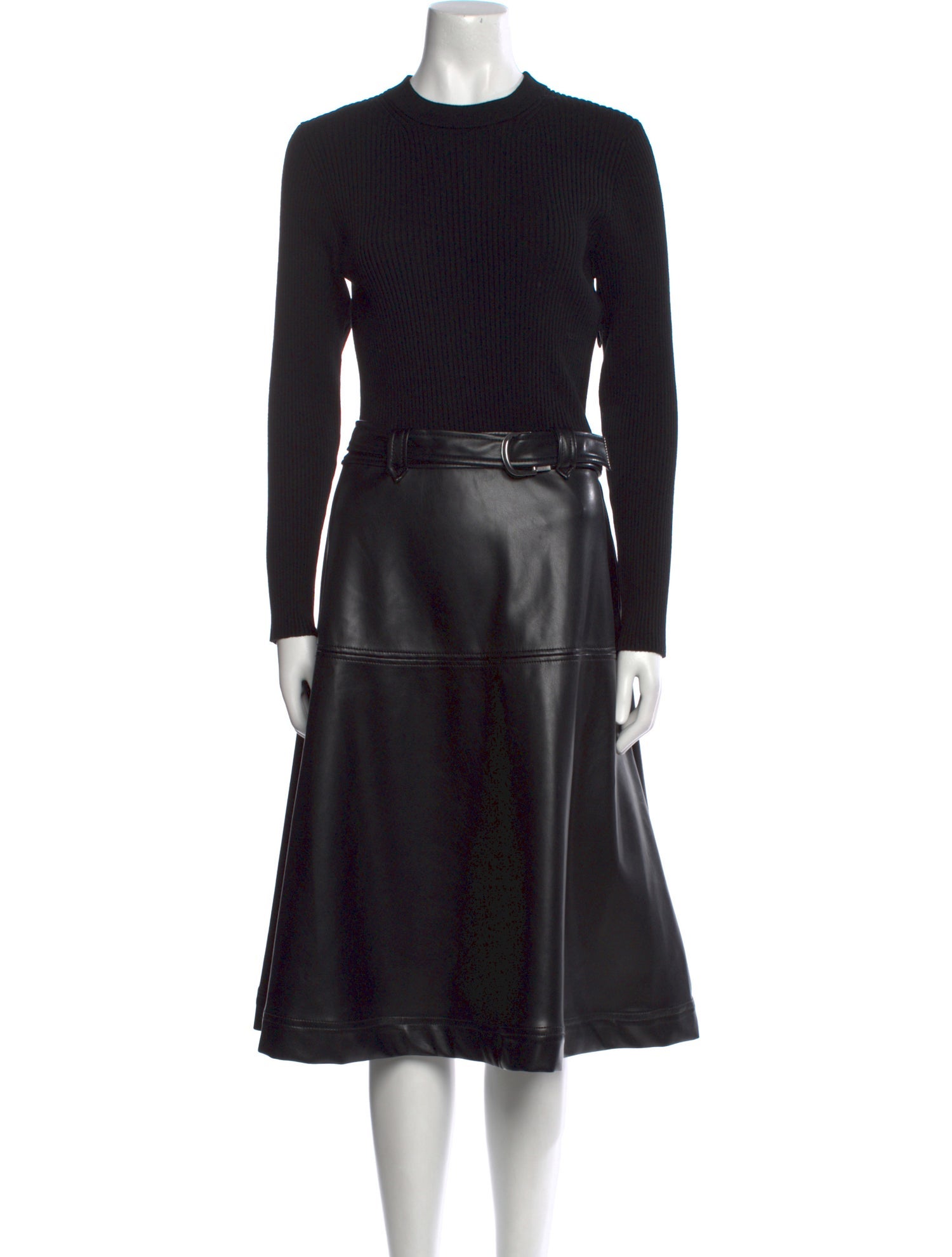 Simkhai Crew Neck Midi Length Dress