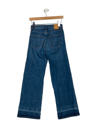 Simkhai Mid-Rise Wide Leg Jeans