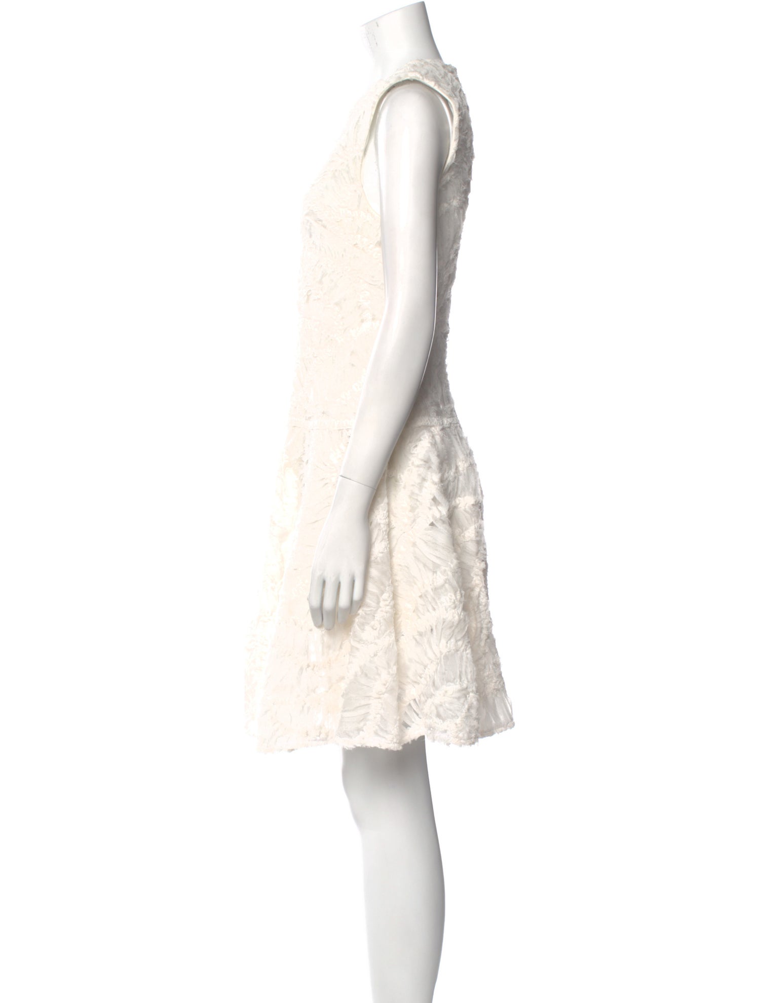 Simkhai Lace Pattern Knee-Length Dress w/ Tags