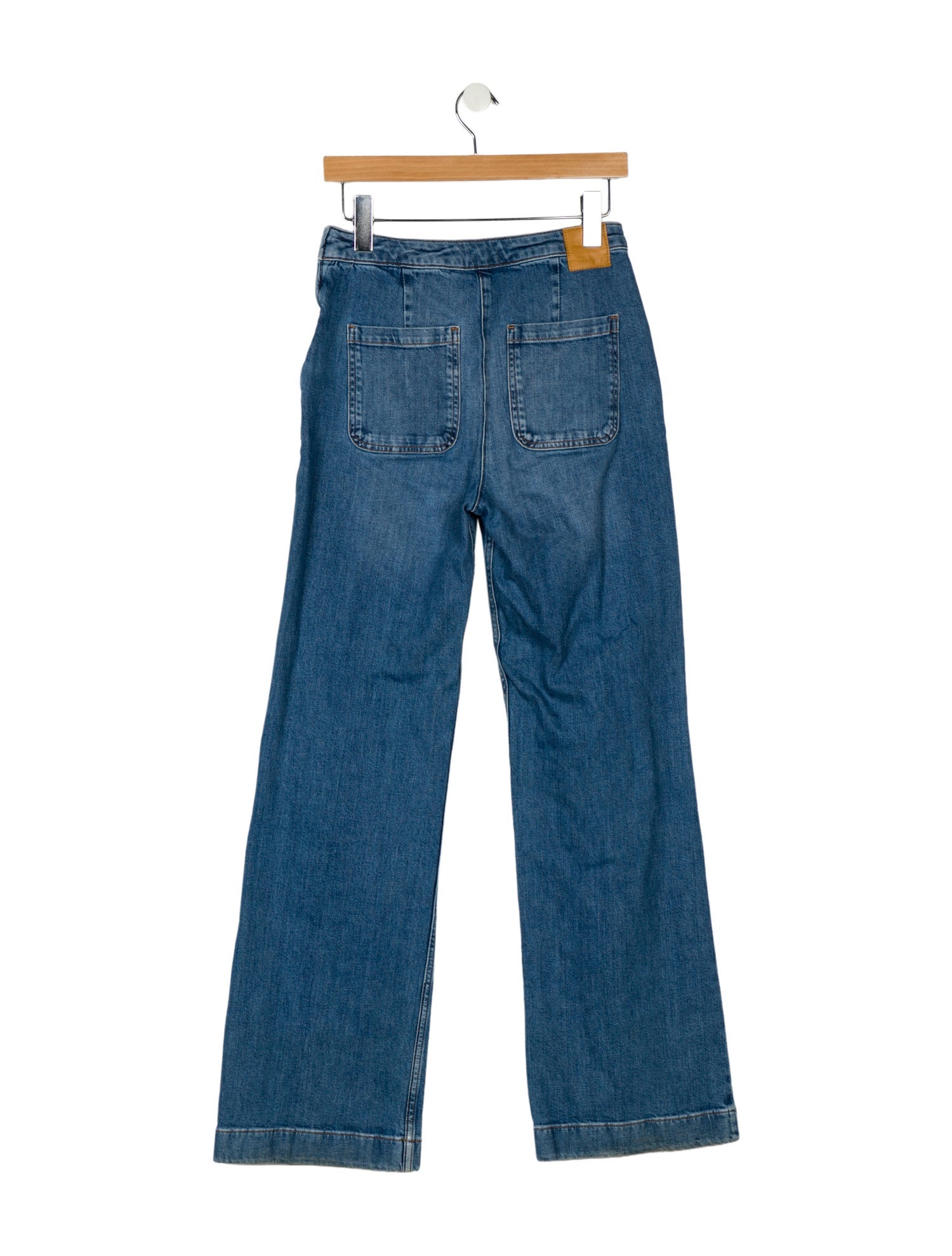 Simkhai High-Rise Wide Leg Jeans