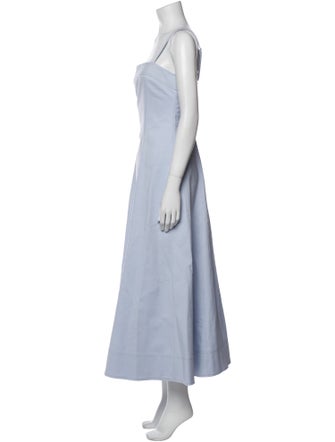 Simkhai Square Neckline Midi Length Dress