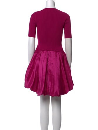Simkhai Crew Neck Mini Dress
